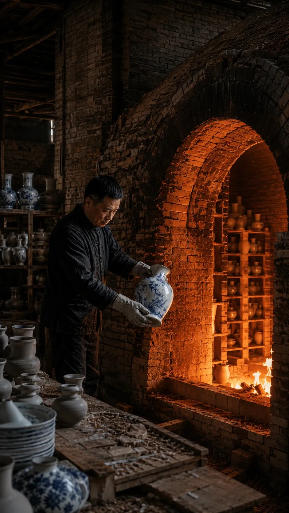 Kiln Loading and Firing